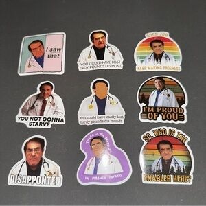 Sticker set #13 (Dr. Now /sarcastic set)
